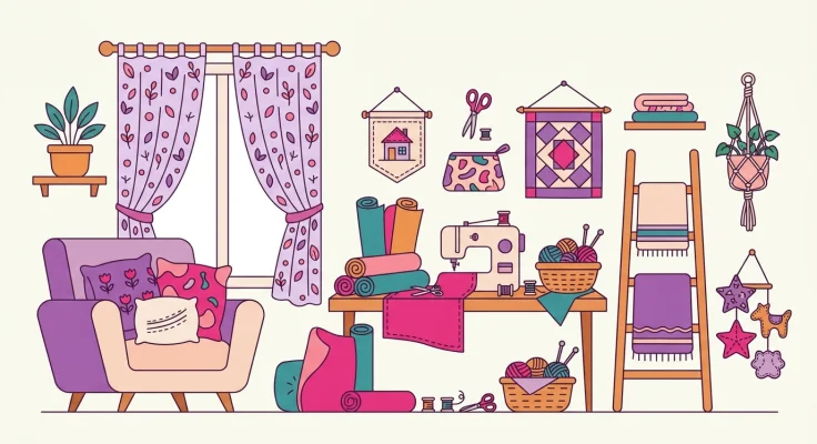 Cómo Hacer un Cojín Patchwork con Retales de Tela