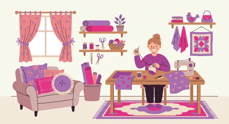 Cuadro Decorativo con Tela Enmarcada para el Hogar