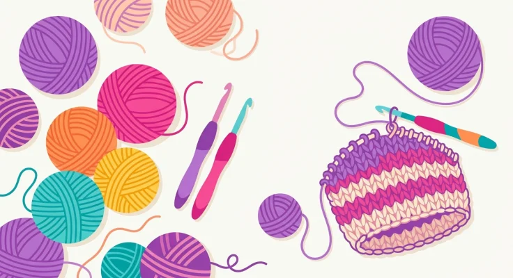 Manoplas de Punto para Niños en Invierno