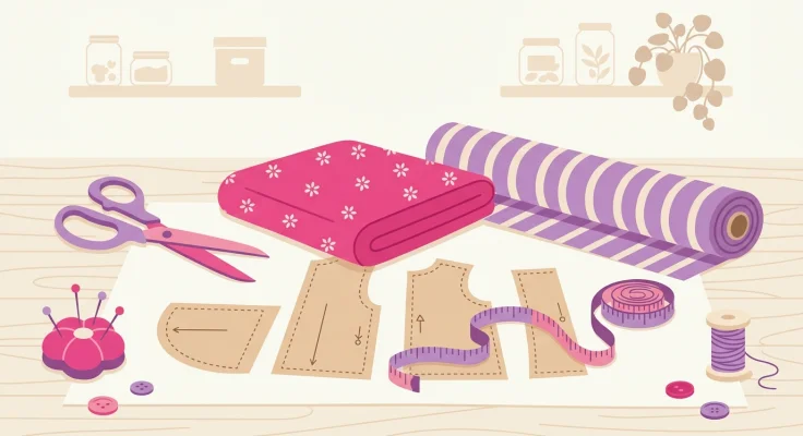 Patrón para Coser Cortinas Sencillas sin Complicaciones