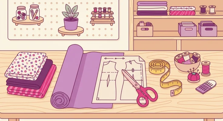 Patrón para Coser un Estuche de Tela Original