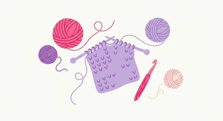 Punto Inglés: Tutorial para Tejer una Bufanda Gruesa